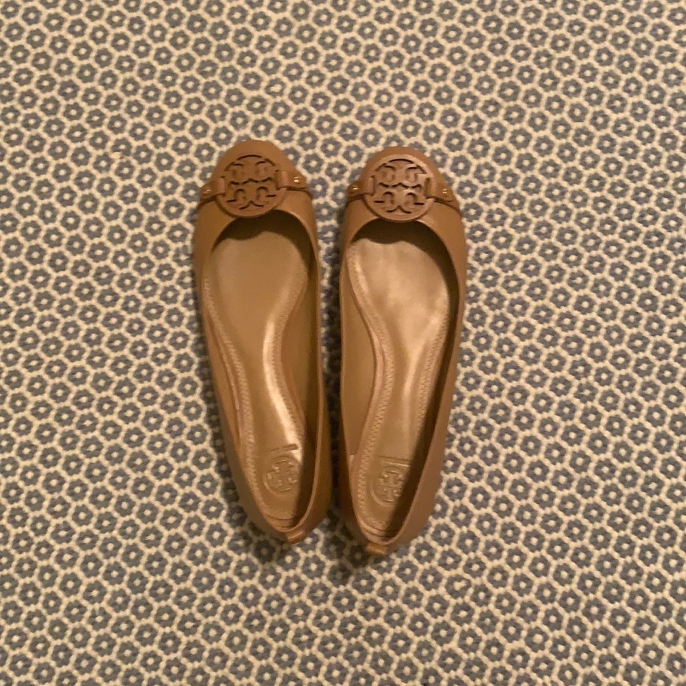 Brown Tory Burch flats